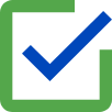 Icon of a check mark 